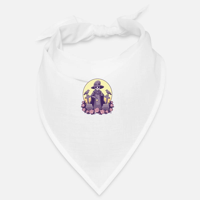 Kawaii Pastel Goth Cute Witchy Death Grim Reaper Bandana