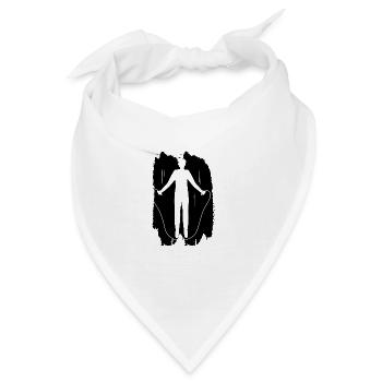 Fitness Sport Ausdauer Workout - Bandana - Weiß - Vorne