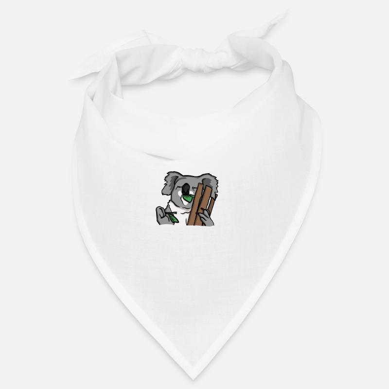 Koala eats Bandana