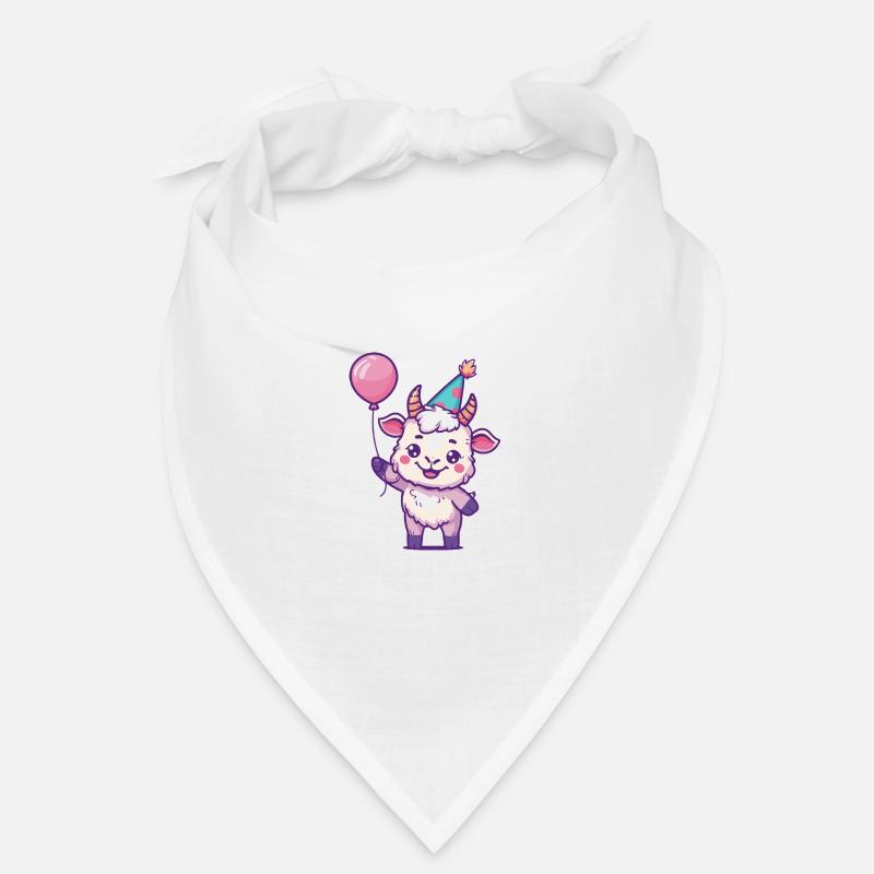Mountain Goat Birthday Comic Bandana