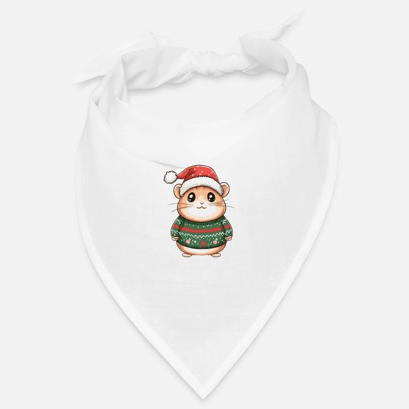 Bande dessinée de Noël Hamster Bandana