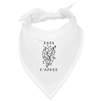 LIEBE MÄNNLICH - Bandana - Weiß - Vorne