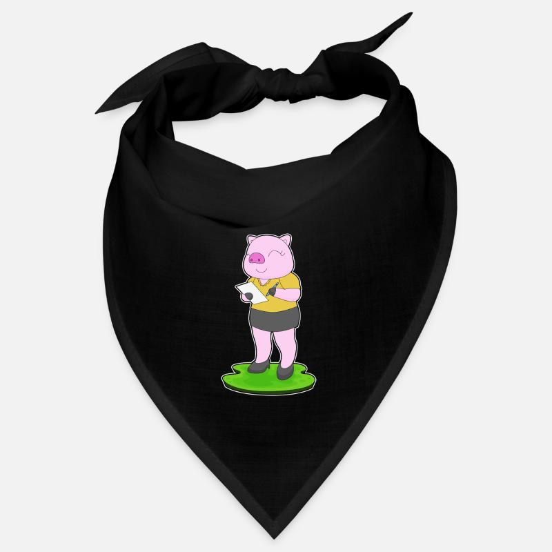 Note du secrétaire du cochon Bandana