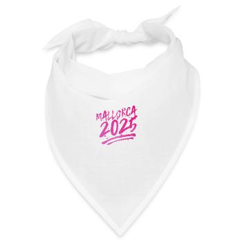 Mallorca 2025 - Bandana - Weiß - Vorne