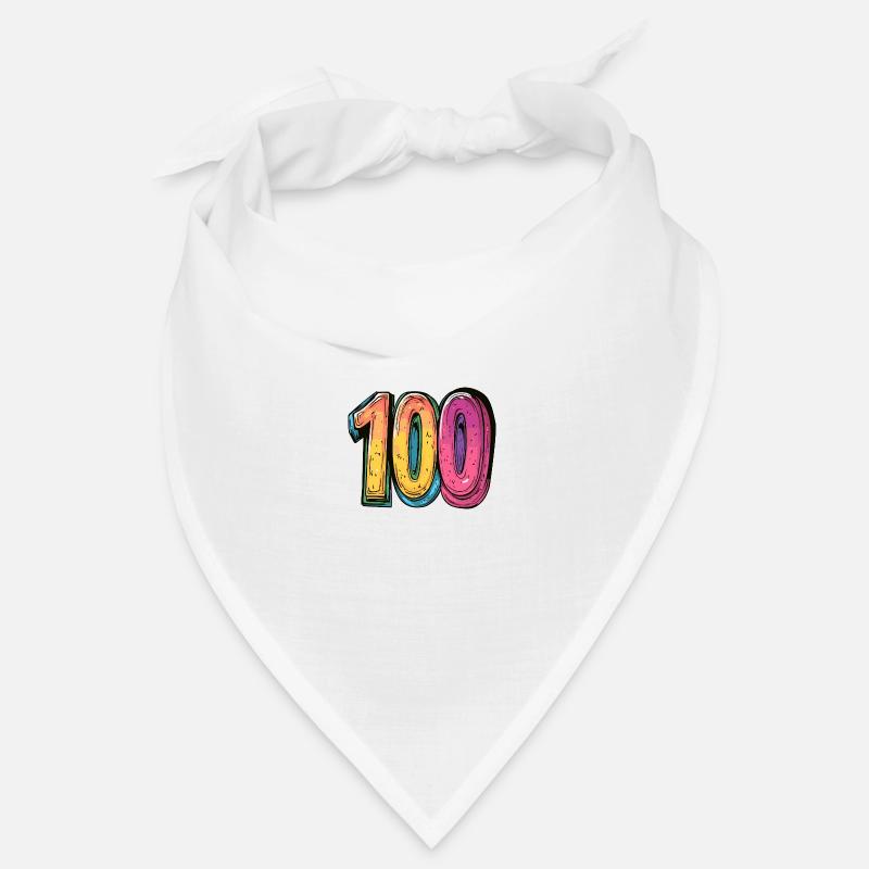 100 Zahl Symbol Bandana