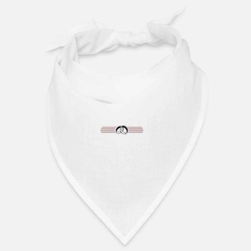 Wedding Rings Symbol Bandana