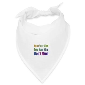 Don't Mind - Bandana - Weiß - Vorne