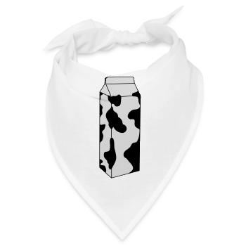 Milch - Bandana - Weiß - Vorne