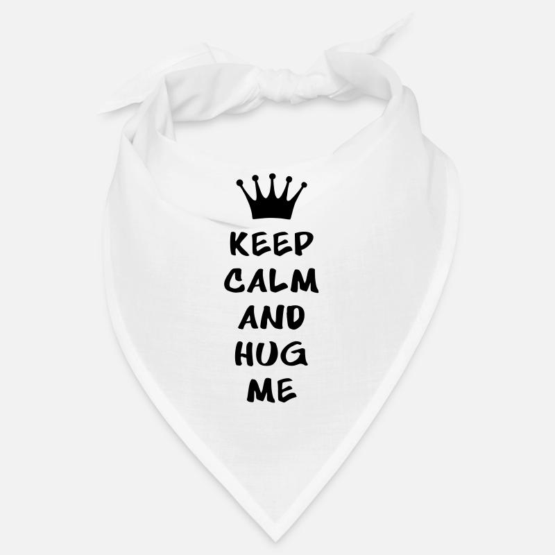 KEEP CALM AND HUG ME Bandana