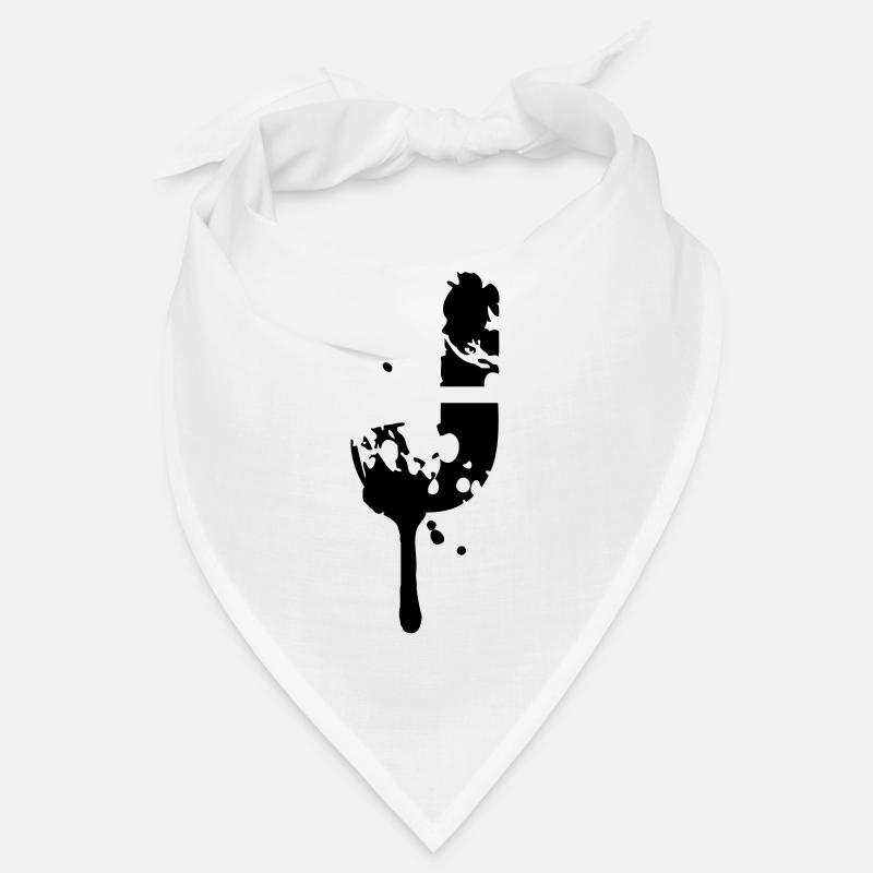 J graffiti timbre gouttes Bandana