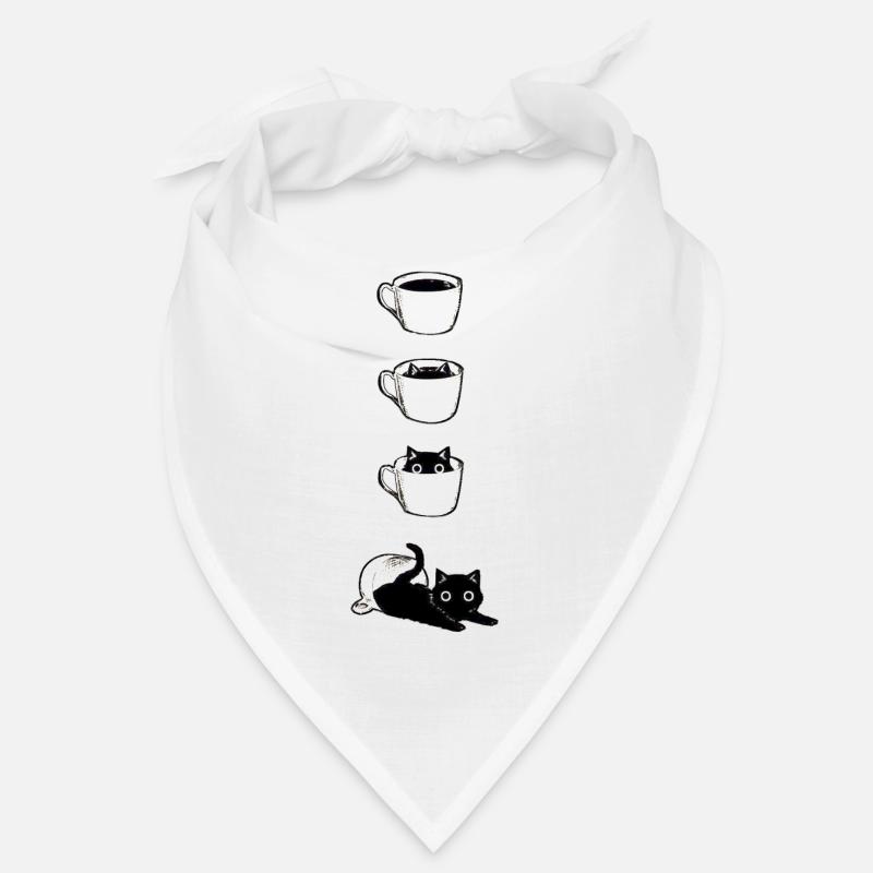 Cats and Caffeine Bandana