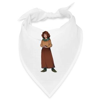Julia - Bandana - Weiß - Vorne