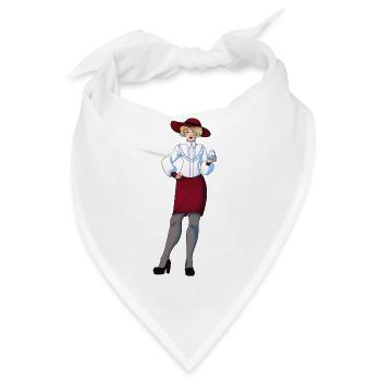 Eleanor - Bandana - Weiß - Vorne