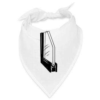 Thermopane-Glaser - Bandana - Weiß - Vorne