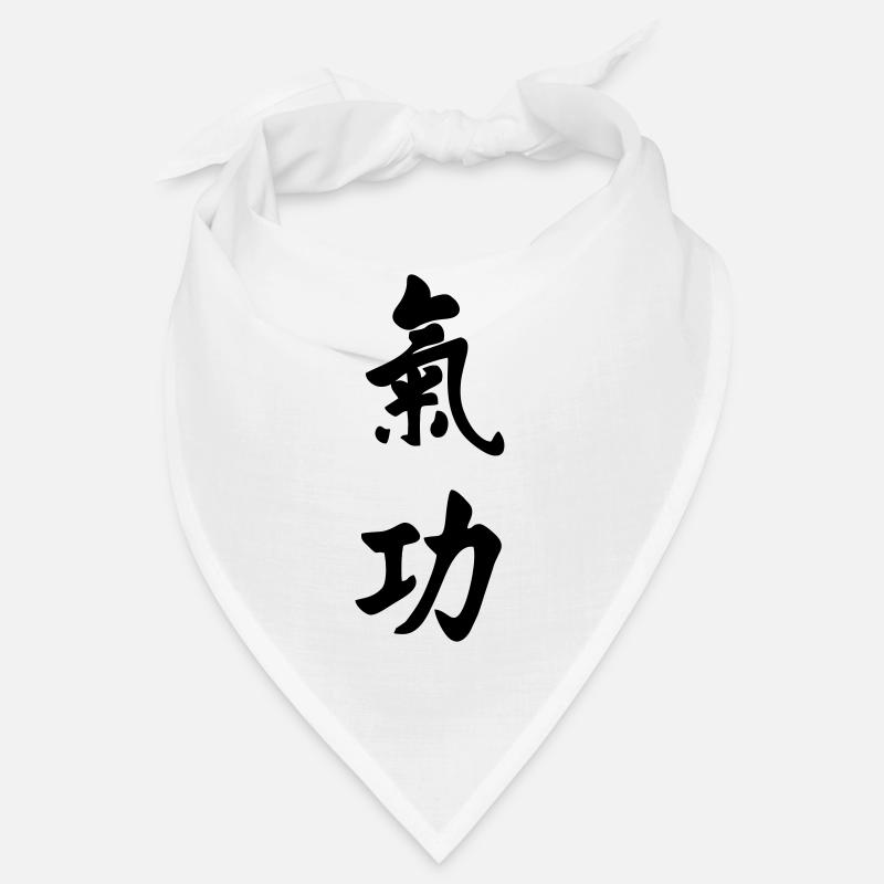 QI gong écriture verticale Bandana