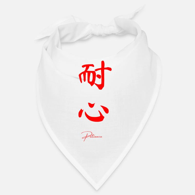 Patience en chinois Bandana