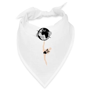 Planet - Bandana - Weiß - Vorne