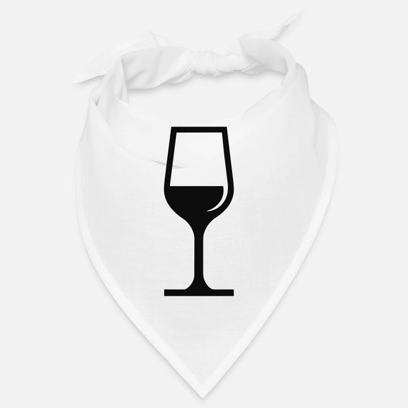 Weinglas Bandana