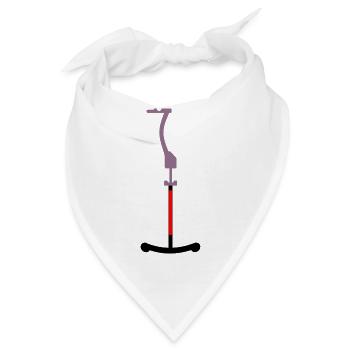SKIFAHREN SKILIFT TELLERLIFT - Bandana - Weiß - Vorne