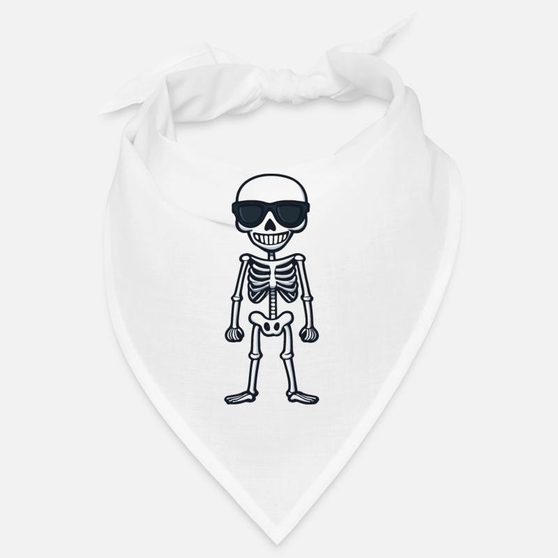 Skelett Comic Halloween Cool Bandana