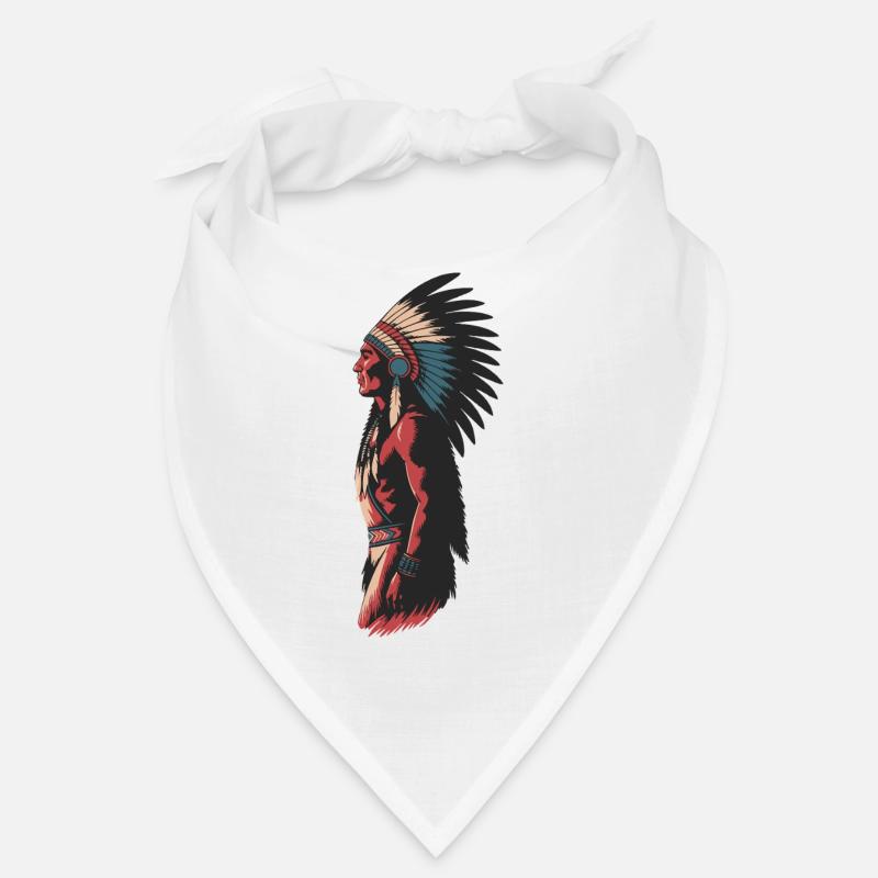 Native Kopfschmuck Kunst Illustration Bandana