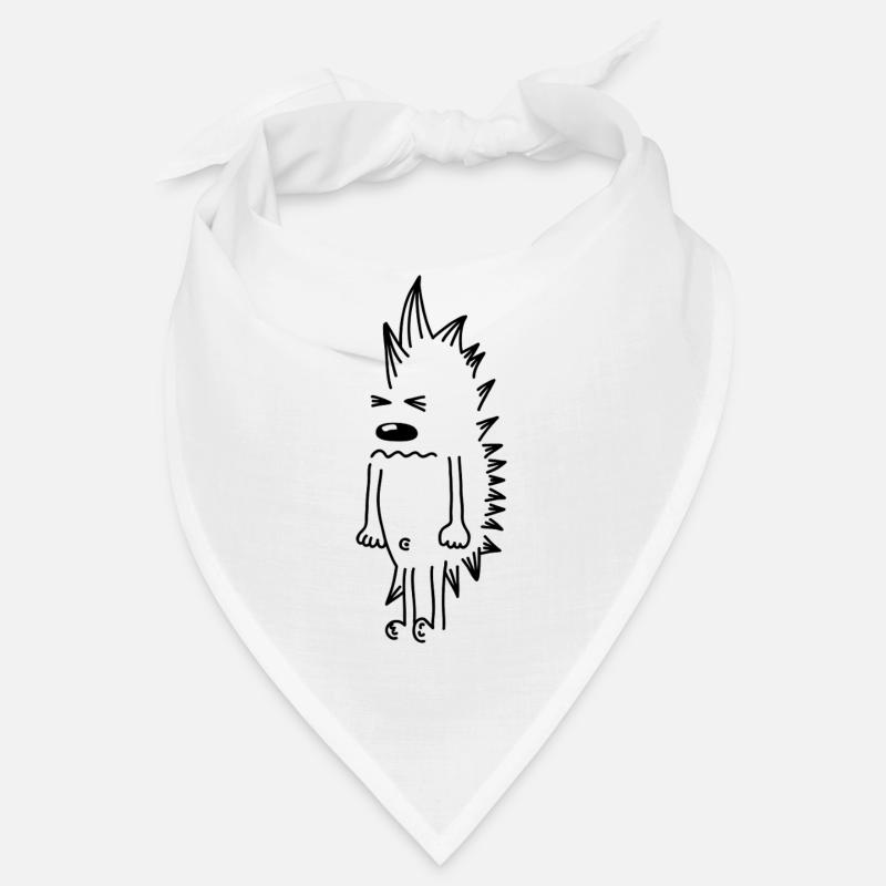 Grumpy Hedgehog – Kawaii Stinger Comic Bandana