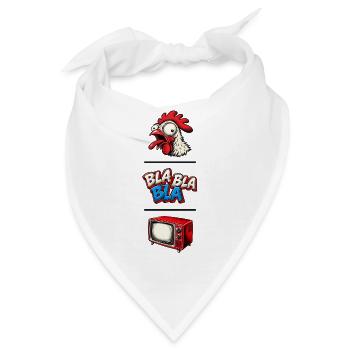 Bla Bla Bla - Bandana - Weiß - Vorne