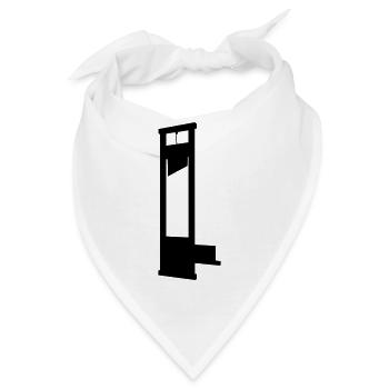 Fallbeil - Bandana - Weiß - Vorne