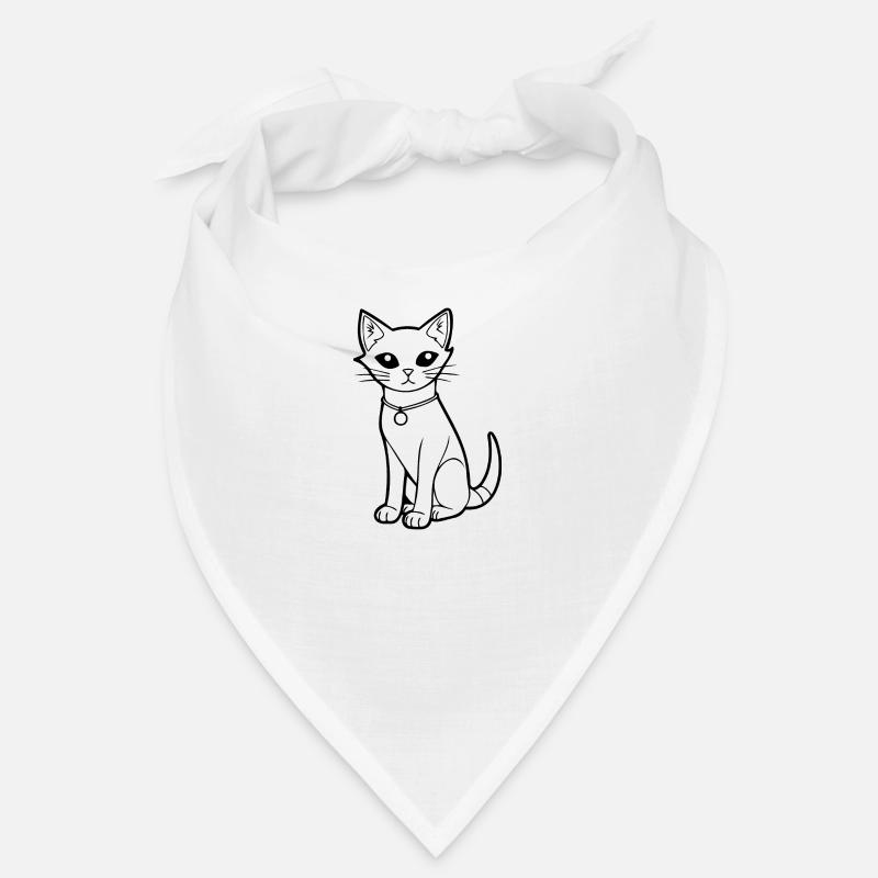 Katze Katzen Kätzchen Katzendame Bandana