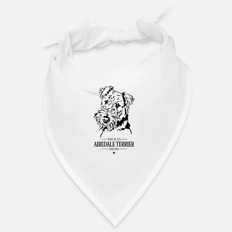 Airedale Terrier Mom Hunde Hund Wilsigns Bandana