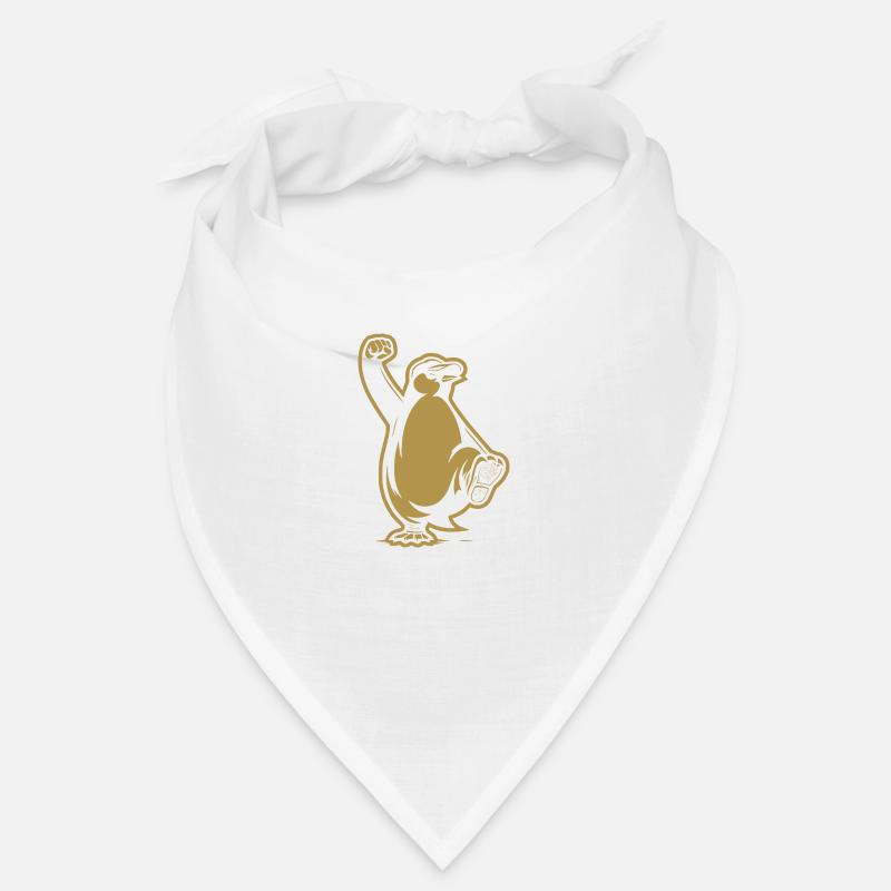 Resist Penguin Grunge Protest Bandana