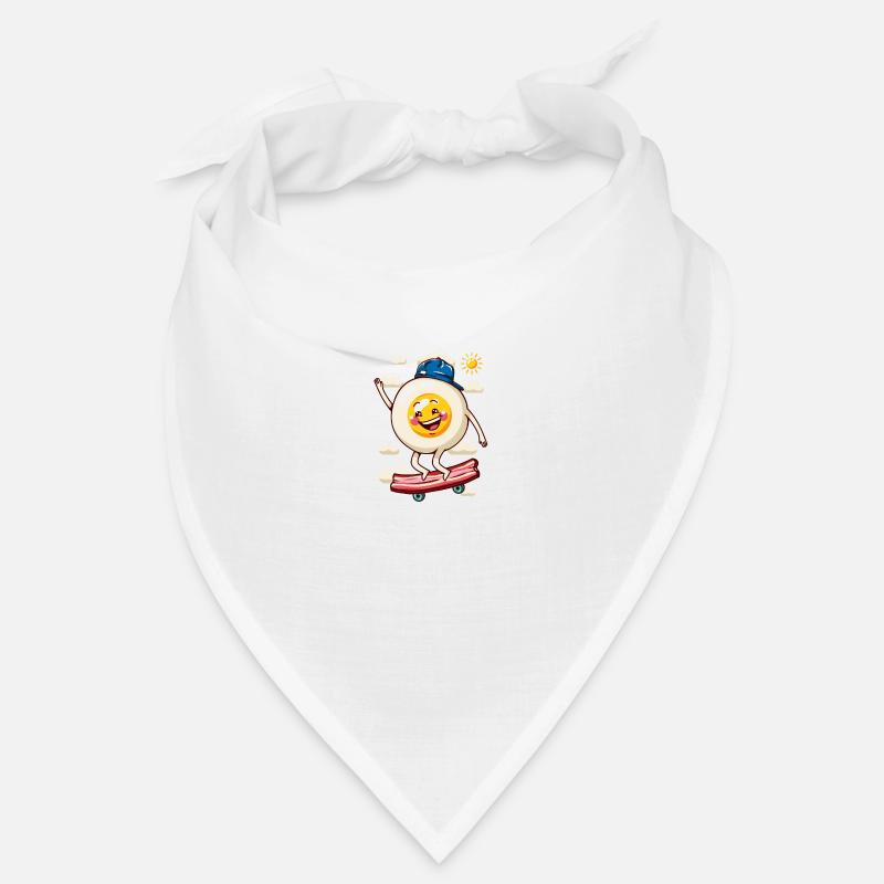 Oeuf plat skateboard Bandana