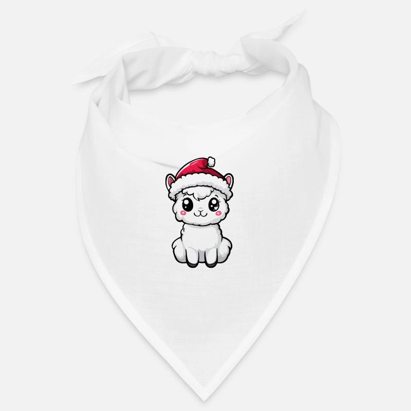 Alpaca Llama Christmas Cute Bandana