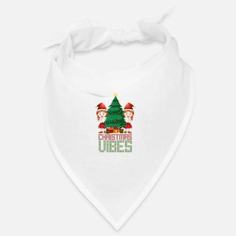 Ambiance de Noël - Bandana - blanc