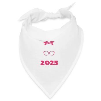 Klasse von 2025 - Bandana - Weiß - Vorne