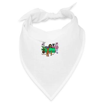 Ambulanz-Team aus Kojo in der Handchirurgie - Bandana - Weiß - Vorne