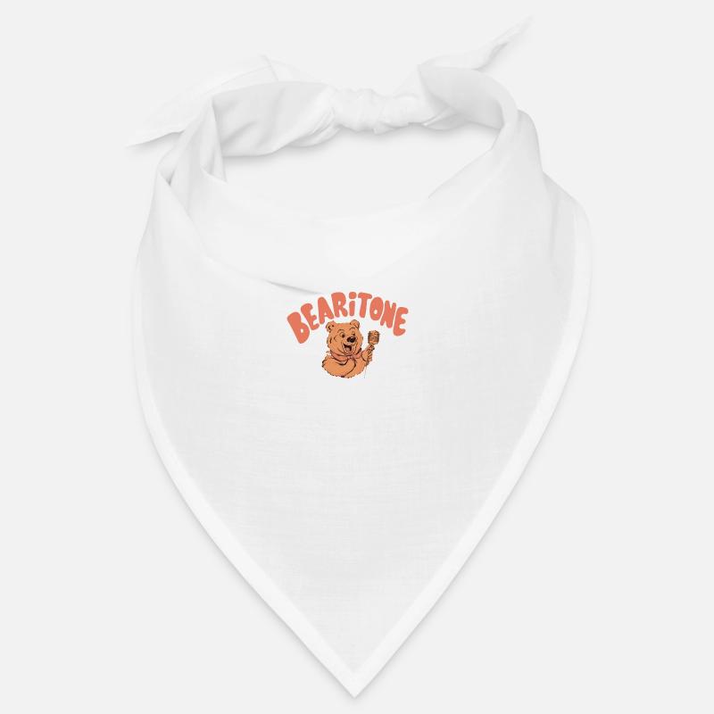 Bearitone Sing Bär Chor Lustig Musik Geschenk Bandana
