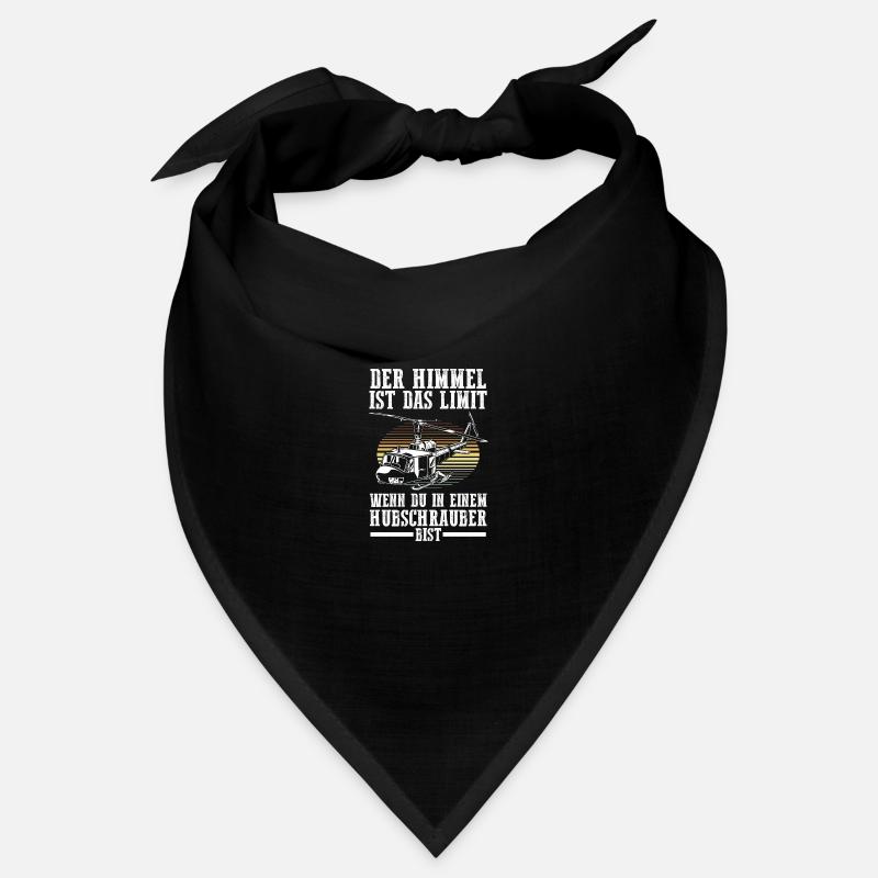 Pilot Helikopter Hubschrauber Bandana