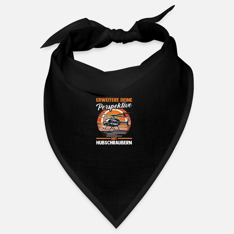 Pilot Helikopter Hubschrauber Bandana