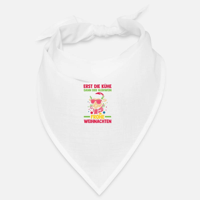Weihnachtsmann Traktor Weihnachtsfest Bauer Landwi Bandana