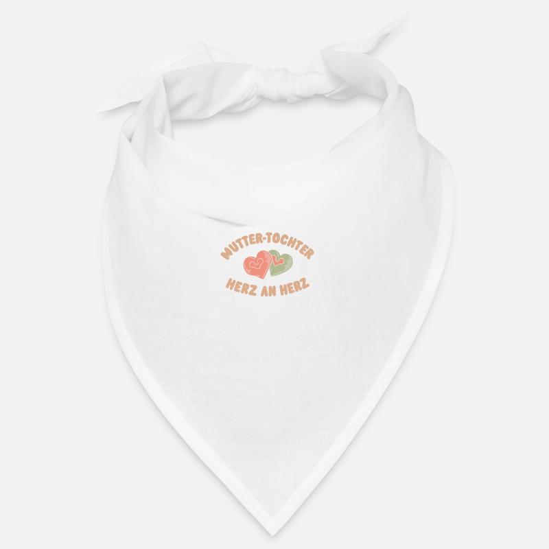 Mutter-Tochter Herz an Herz: Beste Mama Muttertag Bandana
