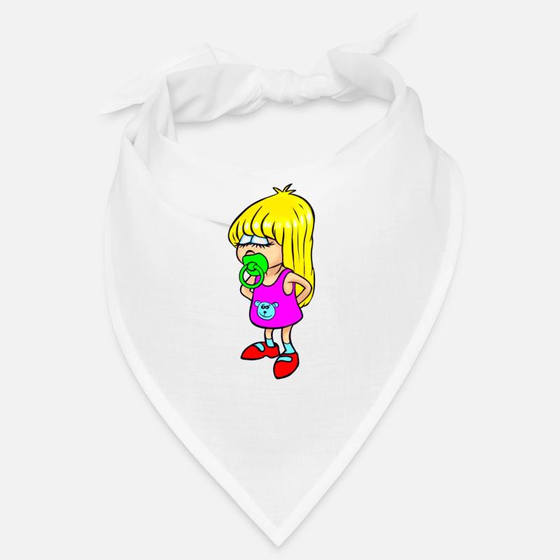 Child with pacifier Bandana
