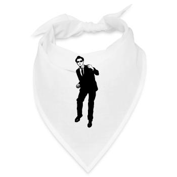 ska Tänzerin - Bandana - Weiß - Vorne