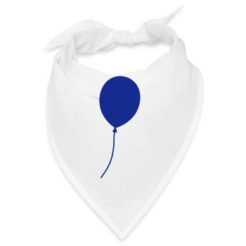 Luftballon - Bandana - Weiß - Vorne