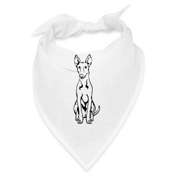 Podenco - Bandana - Weiß - Vorne