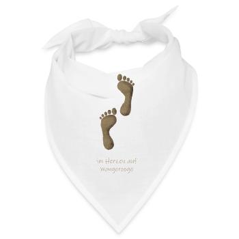 Wangerooge Sand - Bandana - Weiß - Vorne
