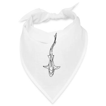 Hai Lineart - Bandana - Weiß - Vorne
