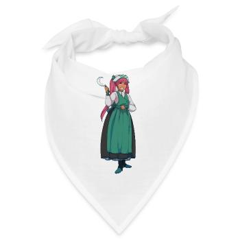 Nicole, Schulheilerin auf Legendarium Hohenzollern - Bandana - Weiß - Vorne