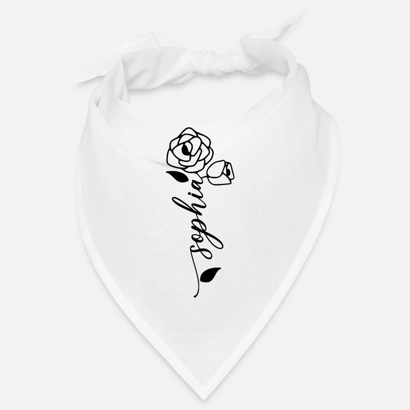 Sophia Nom Prénom Nom Fleur Bandana