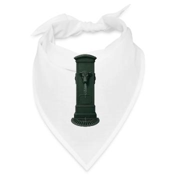 Taurin-Brunnenkopf mit Düse - Bandana - Weiß - Vorne